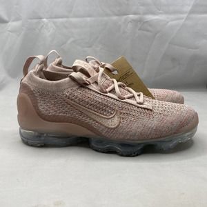 Nike Air VaporMax 2021 FlyKnit Sneakers Womens Size 5.5 Pink Oxford DJ9975-600